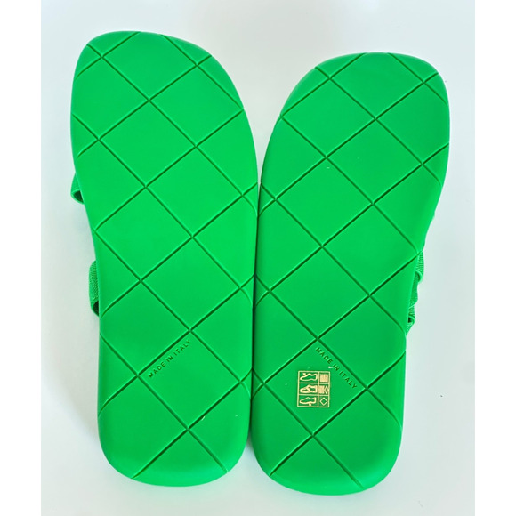 Bottega Veneta Intrecciato Starfish Green Sandals 9 US (42) 651402 NWT $850 main image 13